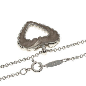 Tiffany Twisted Heart Necklace Silver
